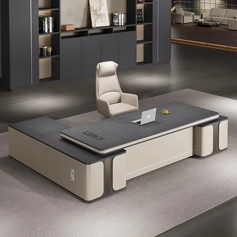 Luxury Computer Tables L Shape Modern Boss And Chair Combination Single Manager Supervisor President Desk Executive Office Desk
Luxury Computer Tables L Shape Modern Boss And Chair Combination Single Manager Supervisor President Desk Executive Office Desk