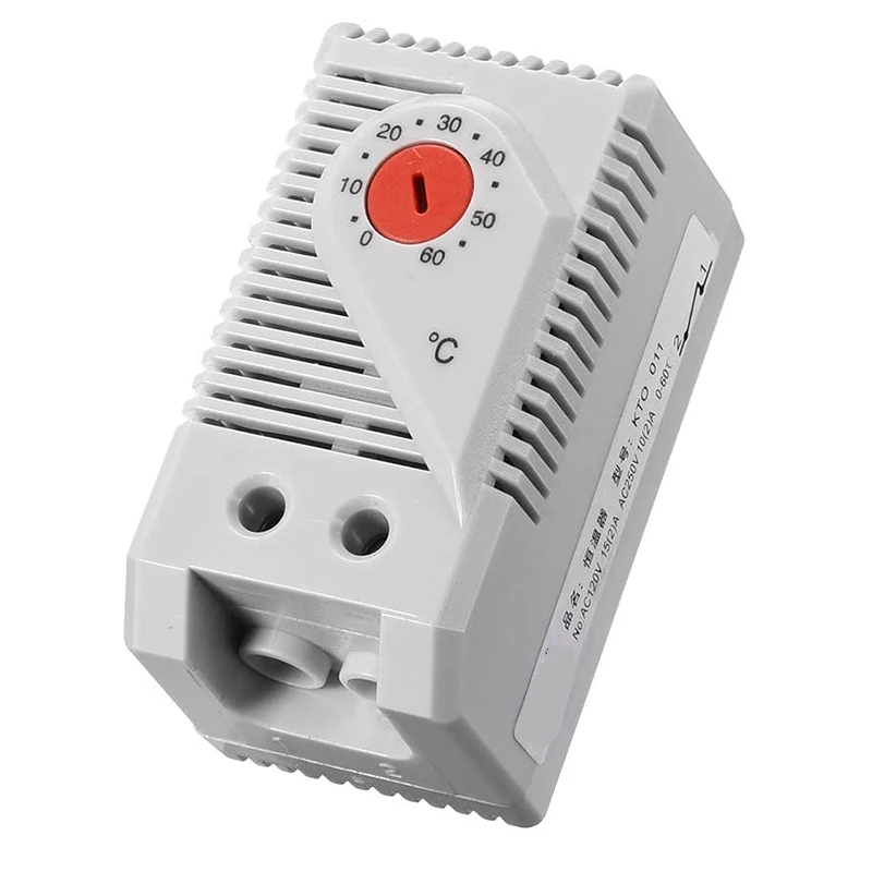 SwitchMechanical Thermostat, KTO011 0-60Celsius Adjustable Compact Normally Close(C) Temperature Controller Switch,Red
SwitchMechanical Thermostat, KTO011 0-60Celsius Adjustable Compact Normally Close(C) Temperature Controller Switch,Red
