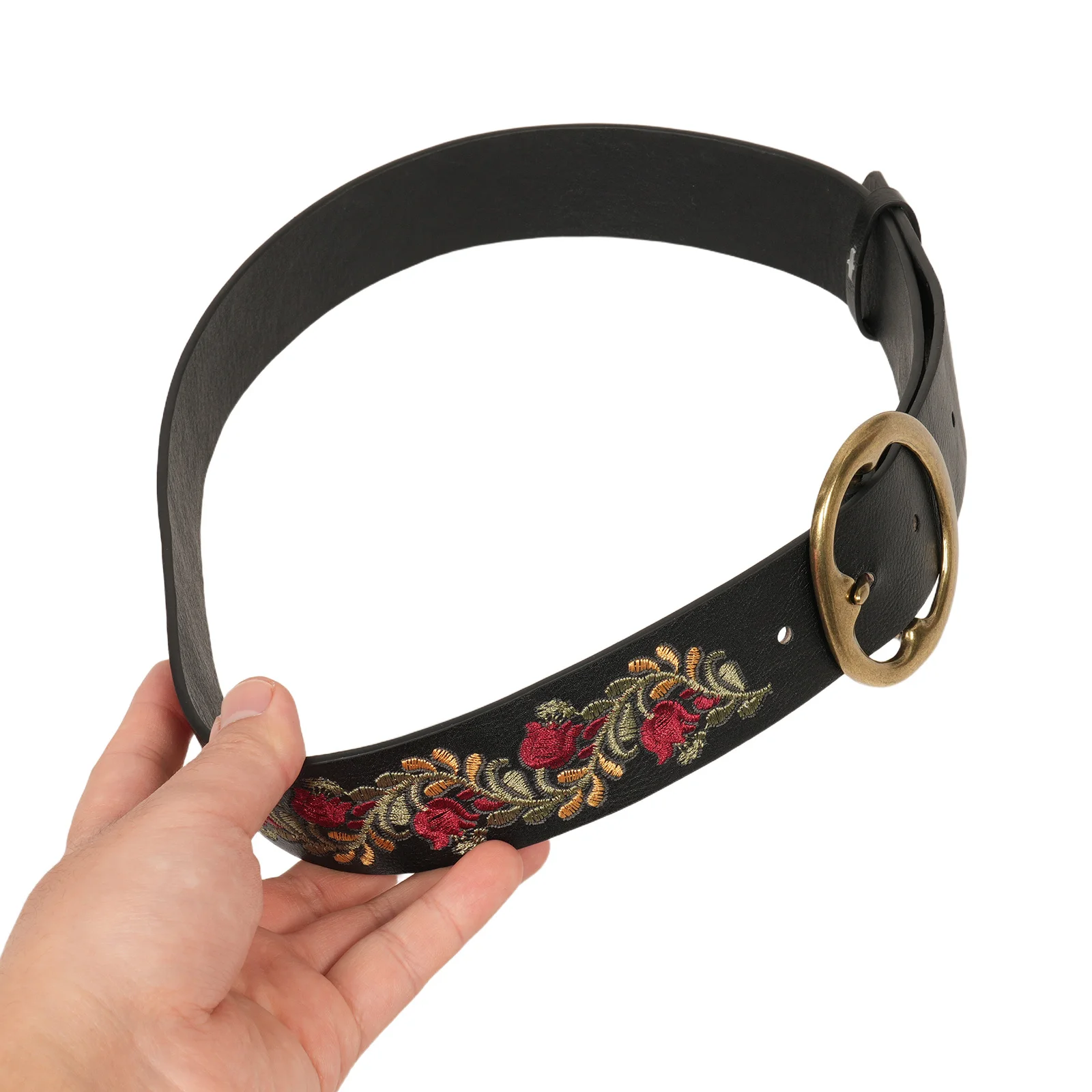 Boho Embroidered Wide Waist Belt Floral Adjustable PU Buckle Vintage Sash for Dresses Jeans Skirts Ethnic Pattern
Boho Embroidered Wide Waist Belt Floral Adjustable PU Buckle Vintage Sash for Dresses Jeans Skirts Ethnic Pattern