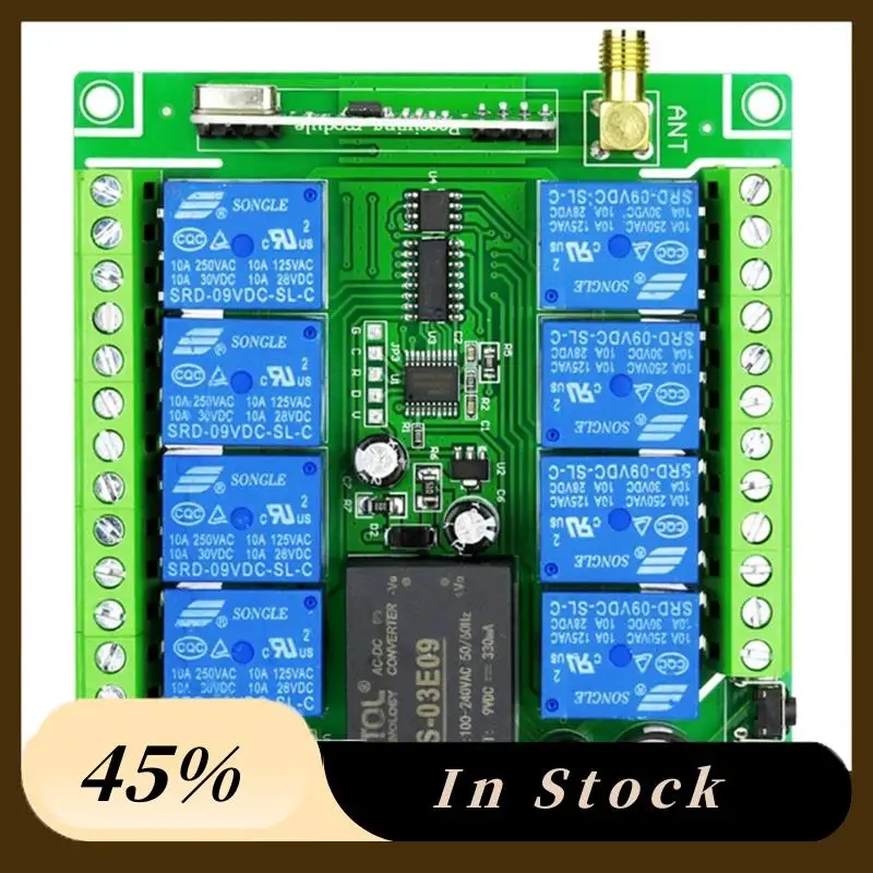 The New 20V 8Channels Lamp Power Supply Motor Power Distribution Box Home Appliance Industrial Wireless Remote Control
The New 20V 8Channels Lamp Power Supply Motor Power Distribution Box Home Appliance Industrial Wireless Remote Control