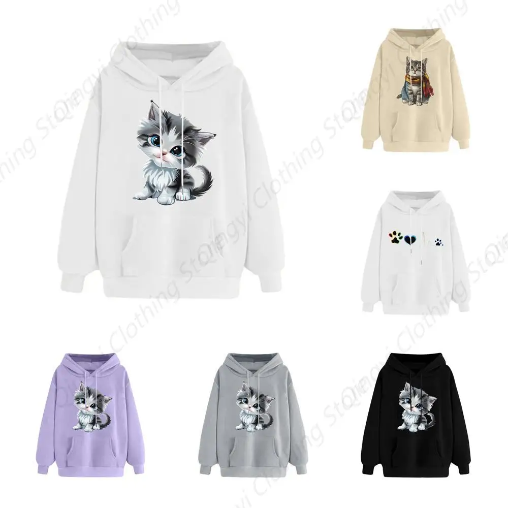 Fall Casual Oversized Hoodies Trendy Long Sleeve Pullover Sweatshirts Cat Graphic Print Comfy Tops Going Out Top Ladies
Fall Casual Oversized Hoodies Trendy Long Sleeve Pullover Sweatshirts Cat Graphic Print Comfy Tops Going Out Top Ladies