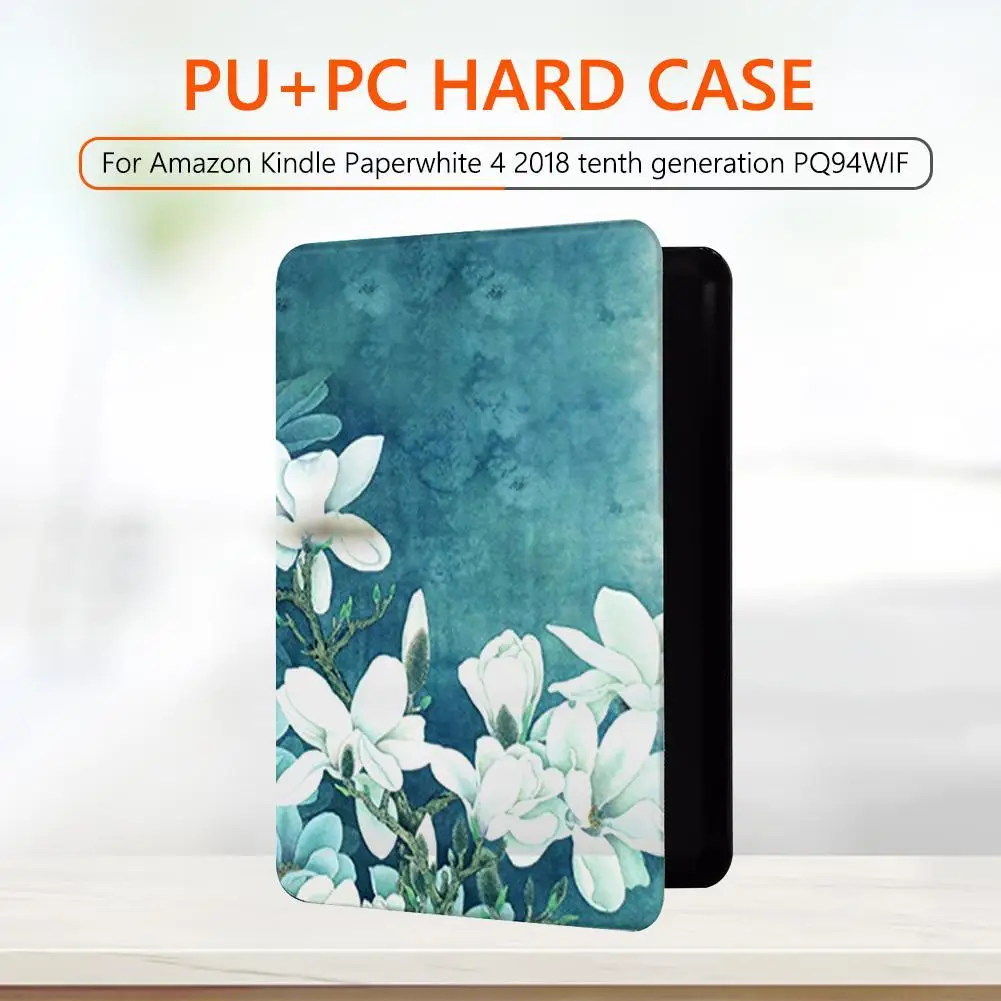 Foldable E-book Reader Cover Hard Protective Case for Kindle Paperwhite 4 2018 Gen 10 PQ94WIF E-book Reader Cover
Foldable E-book Reader Cover Hard Protective Case for Kindle Paperwhite 4 2018 Gen 10 PQ94WIF E-book Reader Cover