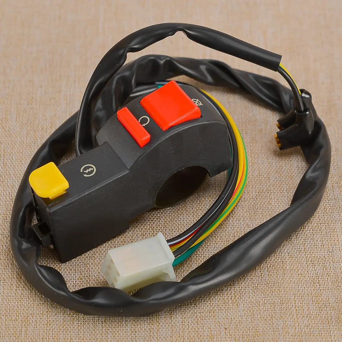 7/8" 22mm Right Handle Bar Kill Switch Electric Start Assembly Fit for Hawk 250 Dirt Bike Carb Model
7/8" 22mm Right Handle Bar Kill Switch Electric Start Assembly Fit for Hawk 250 Dirt Bike Carb Model