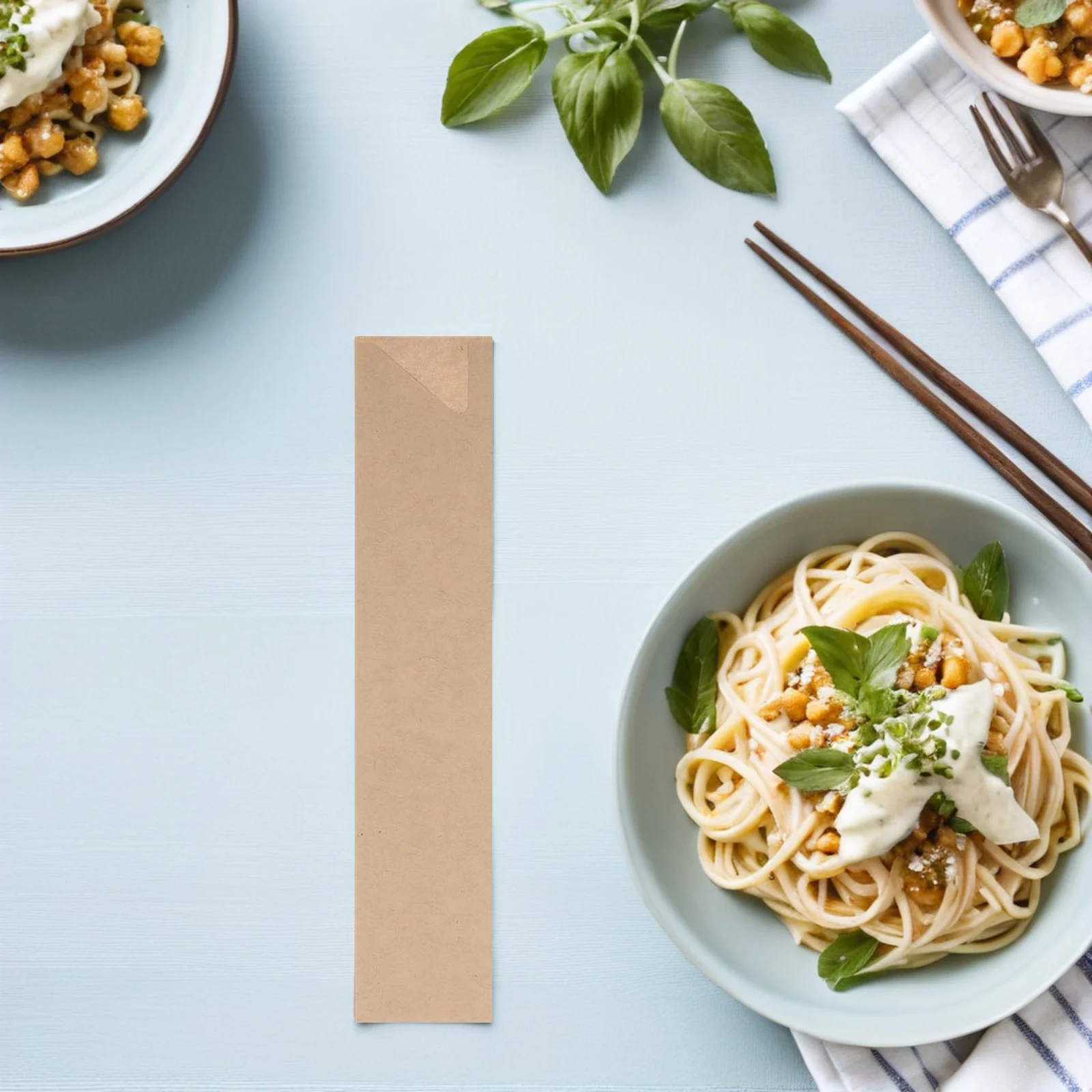 300pcs Waterproof Chopstick Sleeves Kraft Paper Disposable Bags 31x150mm Light Brown Hygiene Food Safe Storage
300pcs Waterproof Chopstick Sleeves Kraft Paper Disposable Bags 31x150mm Light Brown Hygiene Food Safe Storage