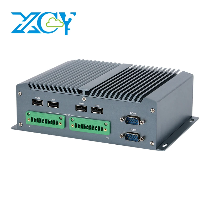 Fanless Industrial PC Intel Core i7-8565U 6x COM Ports 4x Ethernet POE 8xUSB HDMI LVDS/EDP M.2 NVMe SSD 16x GPIO 9V-36V Input
Fanless Industrial PC Intel Core i7-8565U 6x COM Ports 4x Ethernet POE 8xUSB HDMI LVDS/EDP M.2 NVMe SSD 16x GPIO 9V-36V Input