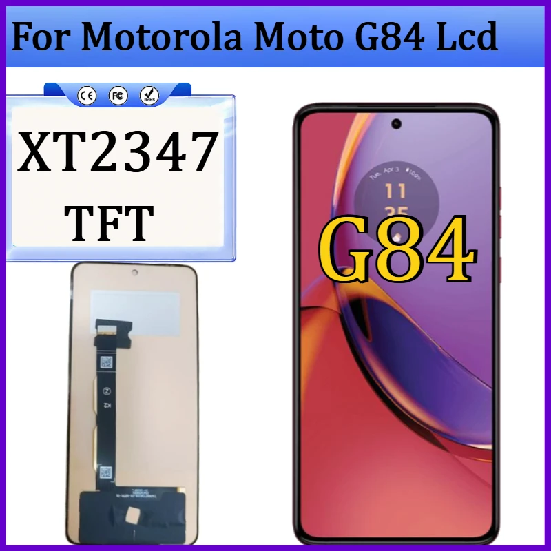 New TFT for Motorola Moto G84 Lcd XT2347 Display with Touch Screen Digitizer Assembly for Moto G84 Lcd Replacement
New TFT for Motorola Moto G84 Lcd XT2347 Display with Touch Screen Digitizer Assembly for Moto G84 Lcd Replacement