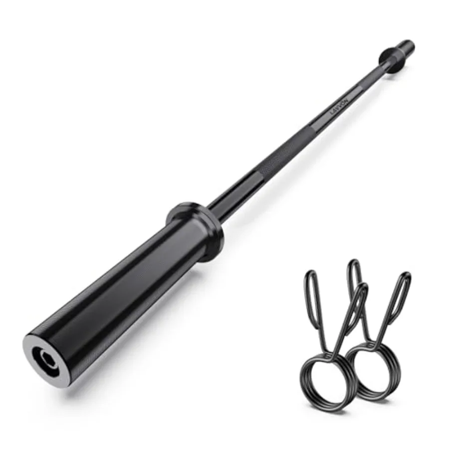 57" Olympic Barbell Bar 2" Standard Straight Barbell Bars for Weight Lifting Bar for Bench Press/Squats/Hip Thrusts/Lunges/Bice
57" Olympic Barbell Bar 2" Standard Straight Barbell Bars for Weight Lifting Bar for Bench Press/Squats/Hip Thrusts/Lunges/Bice
