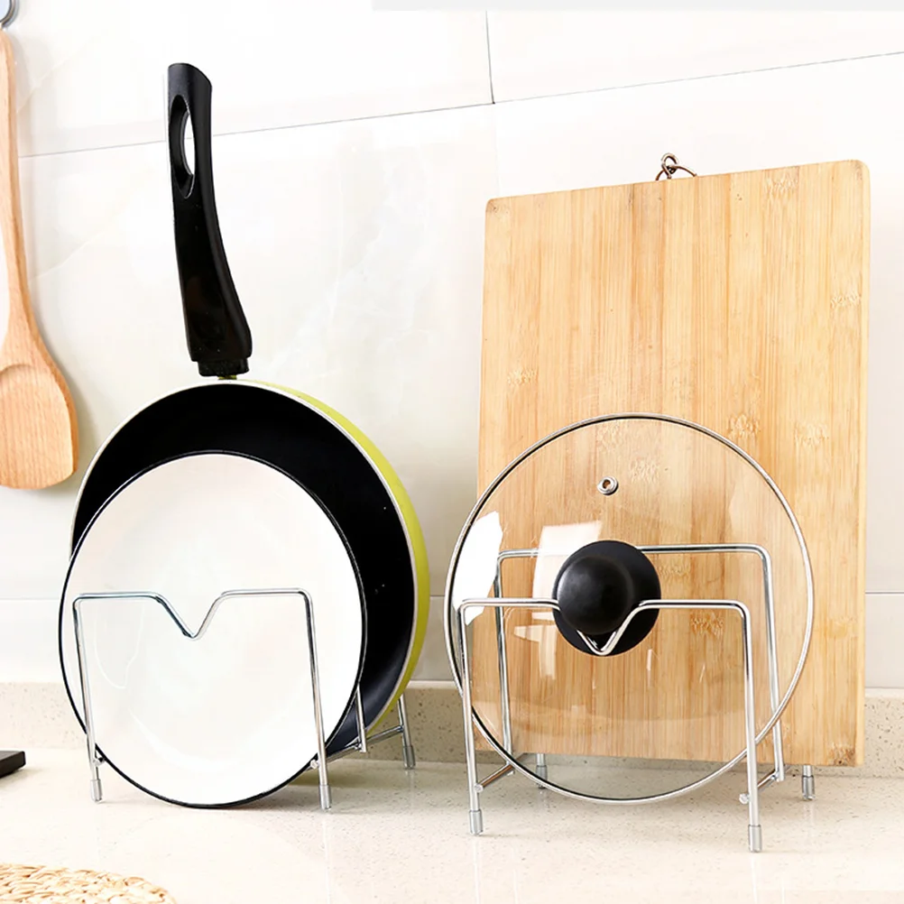 Stainless Steel Cutting Board Rack Pot Lid Holder 3 Tier Cookware Bakeware Storage Kitchen Cabinet Pantry Counter
Stainless Steel Cutting Board Rack Pot Lid Holder 3 Tier Cookware Bakeware Storage Kitchen Cabinet Pantry Counter