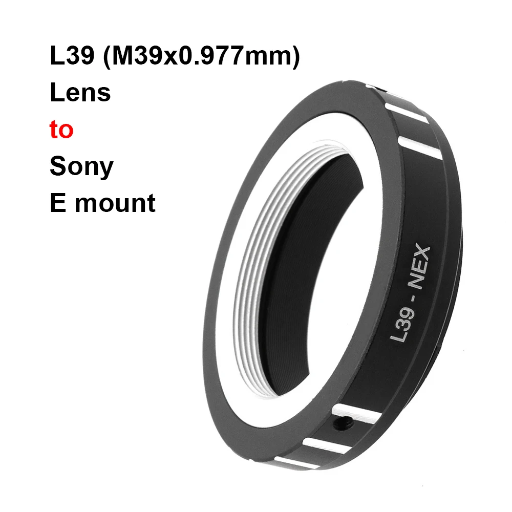 L39-NEX для Leica L39 (m39x0, 977мм)-Sony E кольцо адаптера для объектива Leica L39 и Sony E / FE Mount camera A7,A9,A1,A6000
L39-NEX для Leica L39 (m39x0, 977мм)-Sony E кольцо адаптера для объектива Leica L39 и Sony E / FE Mount camera A7,A9,A1,A6000