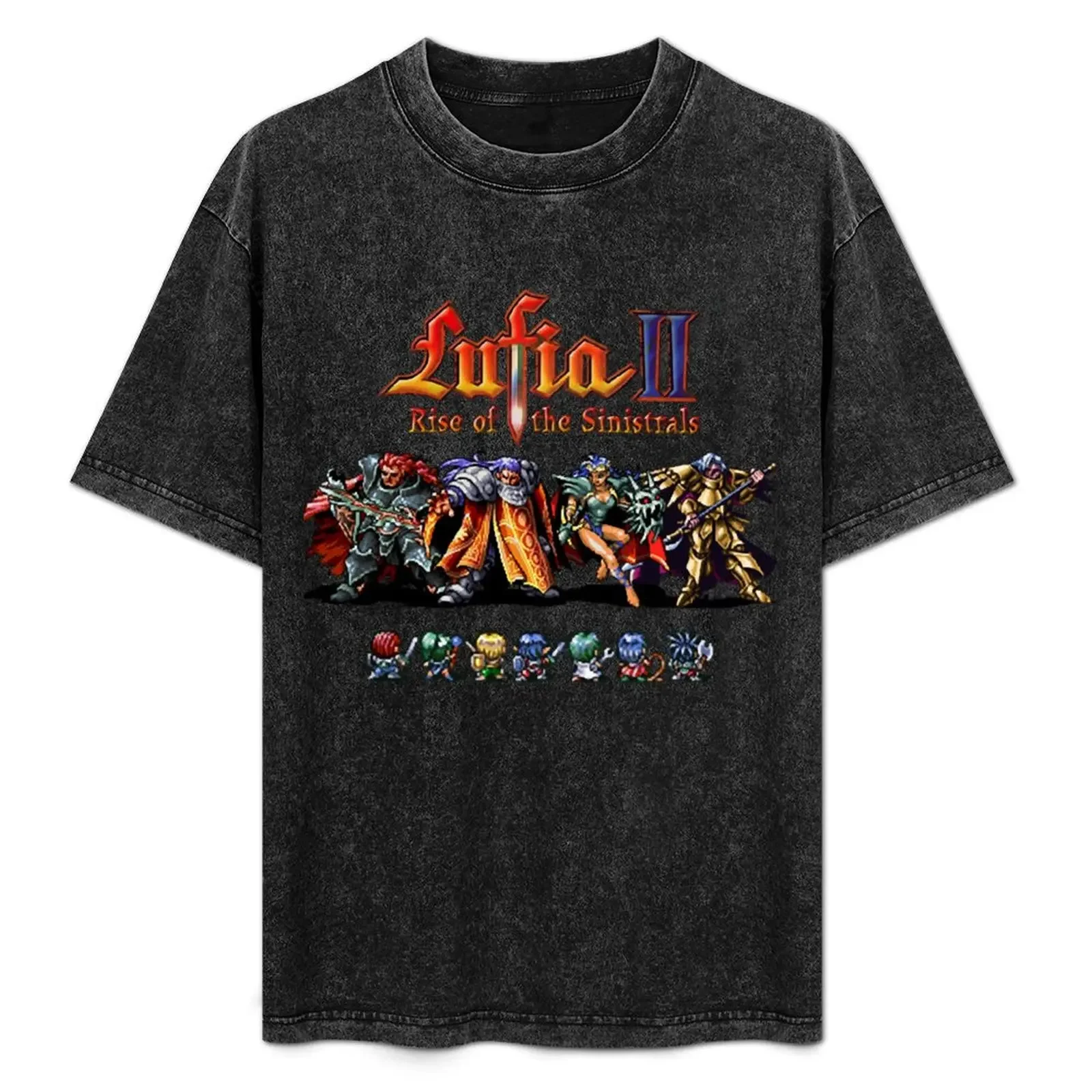 Lufia 2 - Rise of The Sinistrals T-Shirt Casual Streetwear Short Sleeve Tee
Lufia 2 - Rise of The Sinistrals T-Shirt Casual Streetwear Short Sleeve Tee