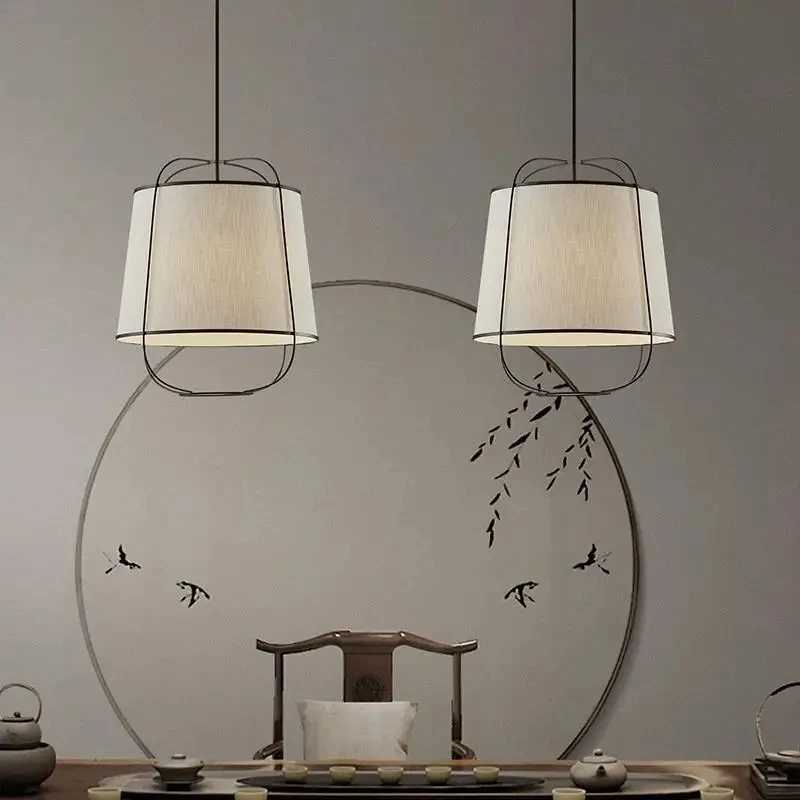 Lantern style pendant light Creative Retro fabric lamp for Restaurant Simple Modern Living Room Tea Room light fixtures
Lantern style pendant light Creative Retro fabric lamp for Restaurant Simple Modern Living Room Tea Room light fixtures