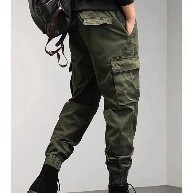 Износостойкие комбинезоны с несколькими карманами, весенние и осенние джинсы, мужские свободные брюки и повседневные брюки, трендовые рабочие брюки, мужские брюки
Износостойкие комбинезоны с несколькими карманами, весенние и осенние джинсы, мужские свободные брюки и повседневные брюки, трендовые рабочие брюки, мужские брюки