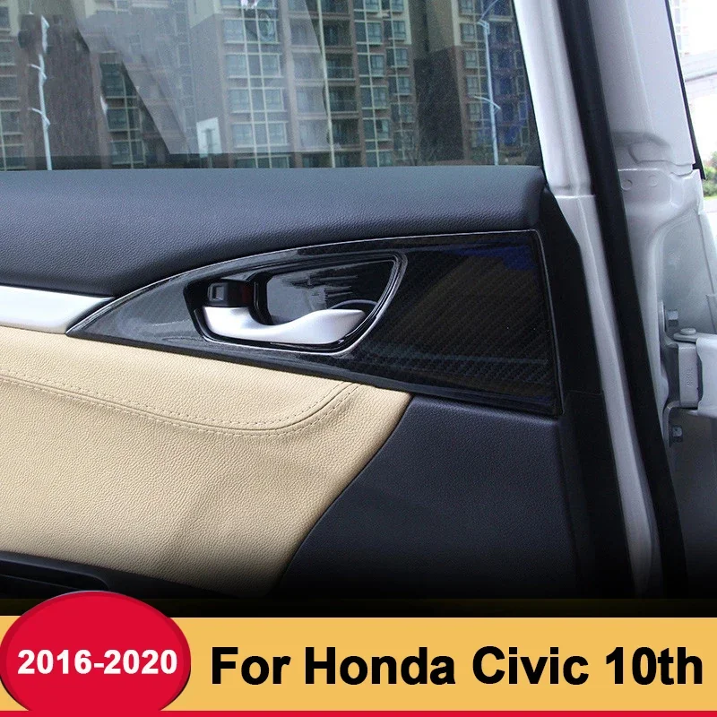 For Honda Civic 2016-2019 2020 Door Bowl Handle Decoration Stickers Inside The Door Handle Decorative Frame Door Bowl Protect
For Honda Civic 2016-2019 2020 Door Bowl Handle Decoration Stickers Inside The Door Handle Decorative Frame Door Bowl Protect