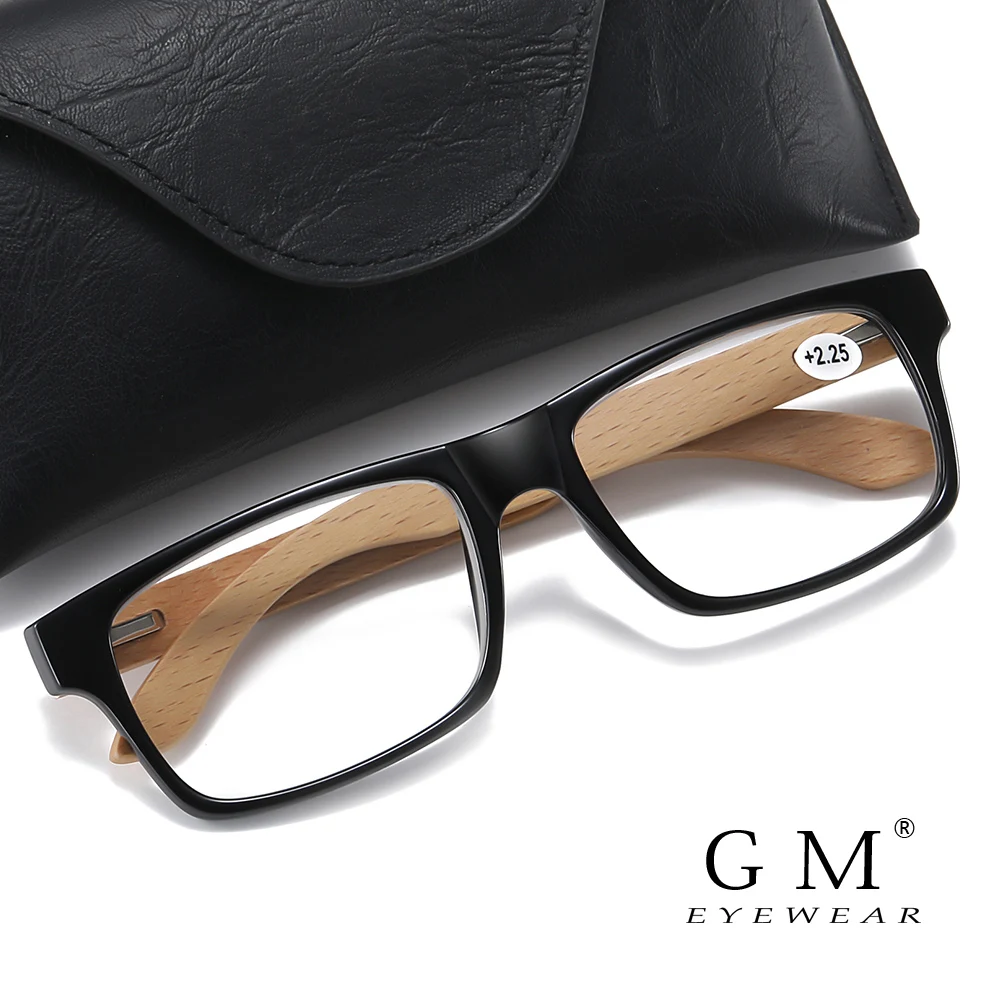 GM Men and women, high quality, diopter, office, new trend wood bamboo reading glasses 1004
GM Men and women, high quality, diopter, office, new trend wood bamboo reading glasses 1004