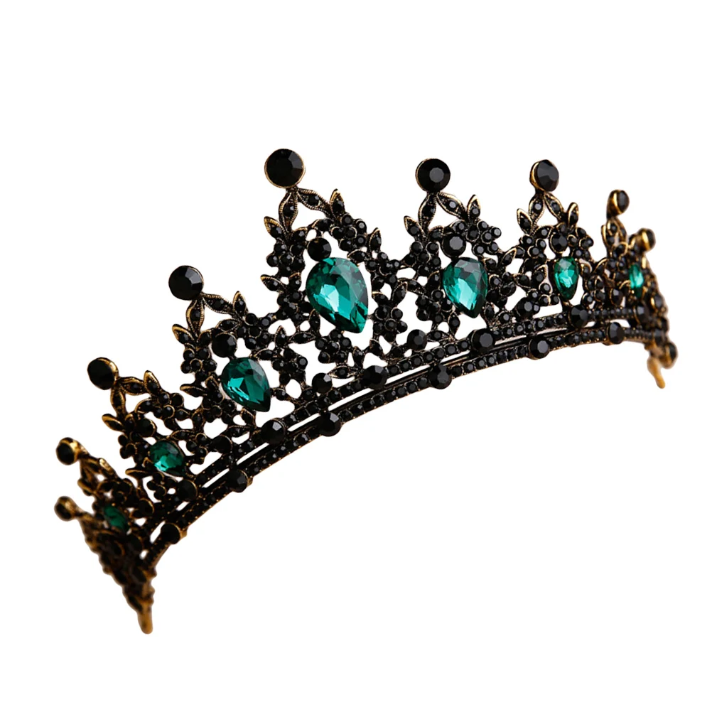 Rhinestone Crown Headgear Women Classic Retro Tiara Queen Wedding Hair Accessories Prom Size Fits Most
Rhinestone Crown Headgear Women Classic Retro Tiara Queen Wedding Hair Accessories Prom Size Fits Most