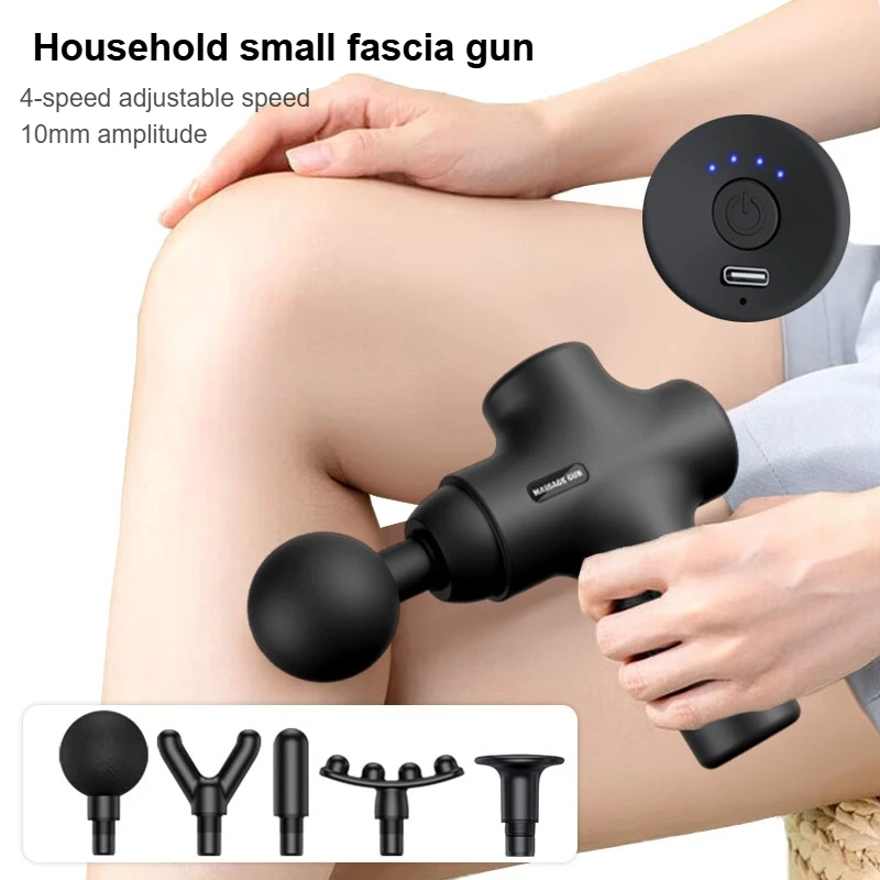 Household electric deep tissue muscle massager multifunctional exercise and fitness equipment brushless motor small fascia gun
Household electric deep tissue muscle massager multifunctional exercise and fitness equipment brushless motor small fascia gun