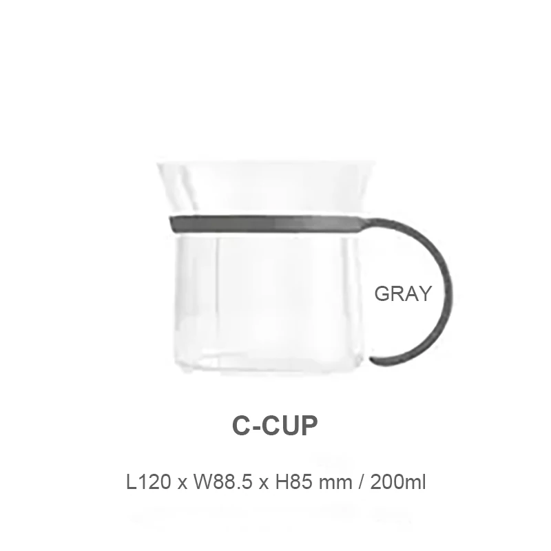 XIONG & YANG C-Cup 200ML / 7-Cup 300ML Minimalist Design Water Cup Heat-Resistant Glass Cup For Household Use Premium Coffee Cup
XIONG & YANG C-Cup 200ML / 7-Cup 300ML Minimalist Design Water Cup Heat-Resistant Glass Cup For Household Use Premium Coffee Cup