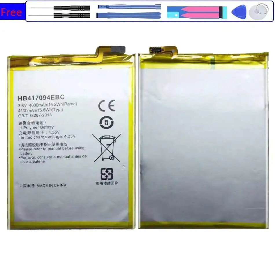 HB417094EBC Premium Replacement Mobile Phone Battery Fast Charging 4100Mah For Huawei Mate 7 Mate7 MT7 TL00 TL10 UL00 CL00
HB417094EBC Premium Replacement Mobile Phone Battery Fast Charging 4100Mah For Huawei Mate 7 Mate7 MT7 TL00 TL10 UL00 CL00