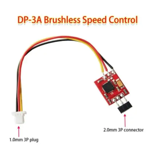 DP-3A DP_3A brushless 0.34 gram 0.34G speed control micro 3A ESC K110 tail rc helicopter ESC
DP-3A DP_3A brushless 0.34 gram 0.34G speed control micro 3A ESC K110 tail rc helicopter ESC