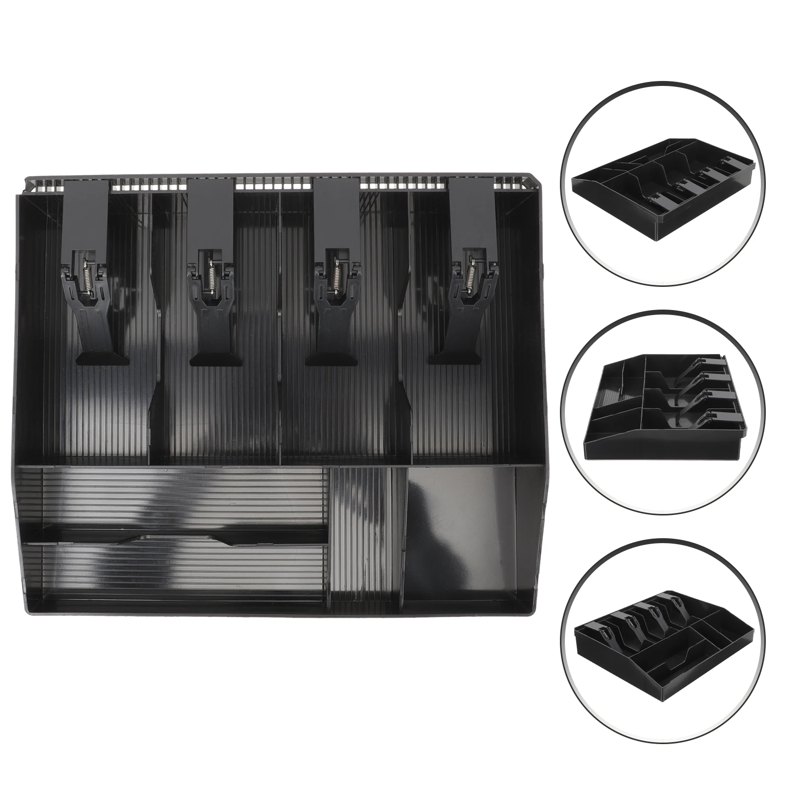 Premium Register Insert Tray Money Storage Drawer Replacement Multi-Functional Organizer Iron Clip Supermarket Cash Drawer
Premium Register Insert Tray Money Storage Drawer Replacement Multi-Functional Organizer Iron Clip Supermarket Cash Drawer