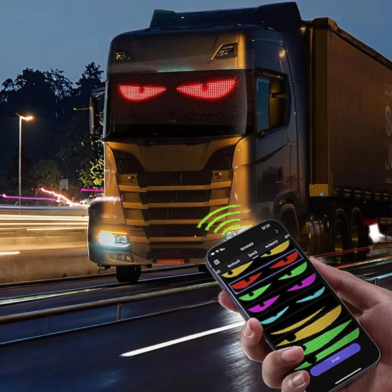 USB Compatible Light Emitting Diode Decorative Eye Lamp New Light Emitting Diode Displays for Cars and Trucks
USB Compatible Light Emitting Diode Decorative Eye Lamp New Light Emitting Diode Displays for Cars and Trucks