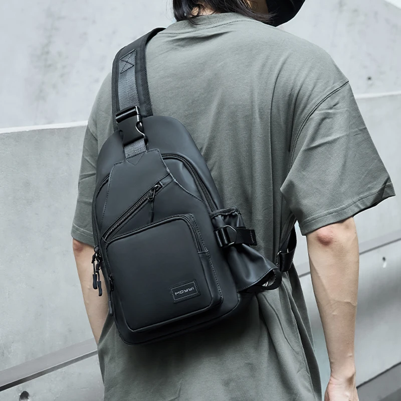 Men Chest Bag Fashion Solid Color Shoulder Bag Oxford Waterproof Crossbody Bag Zipper Anti-Theft Cycling Sports Pack
Men Chest Bag Fashion Solid Color Shoulder Bag Oxford Waterproof Crossbody Bag Zipper Anti-Theft Cycling Sports Pack