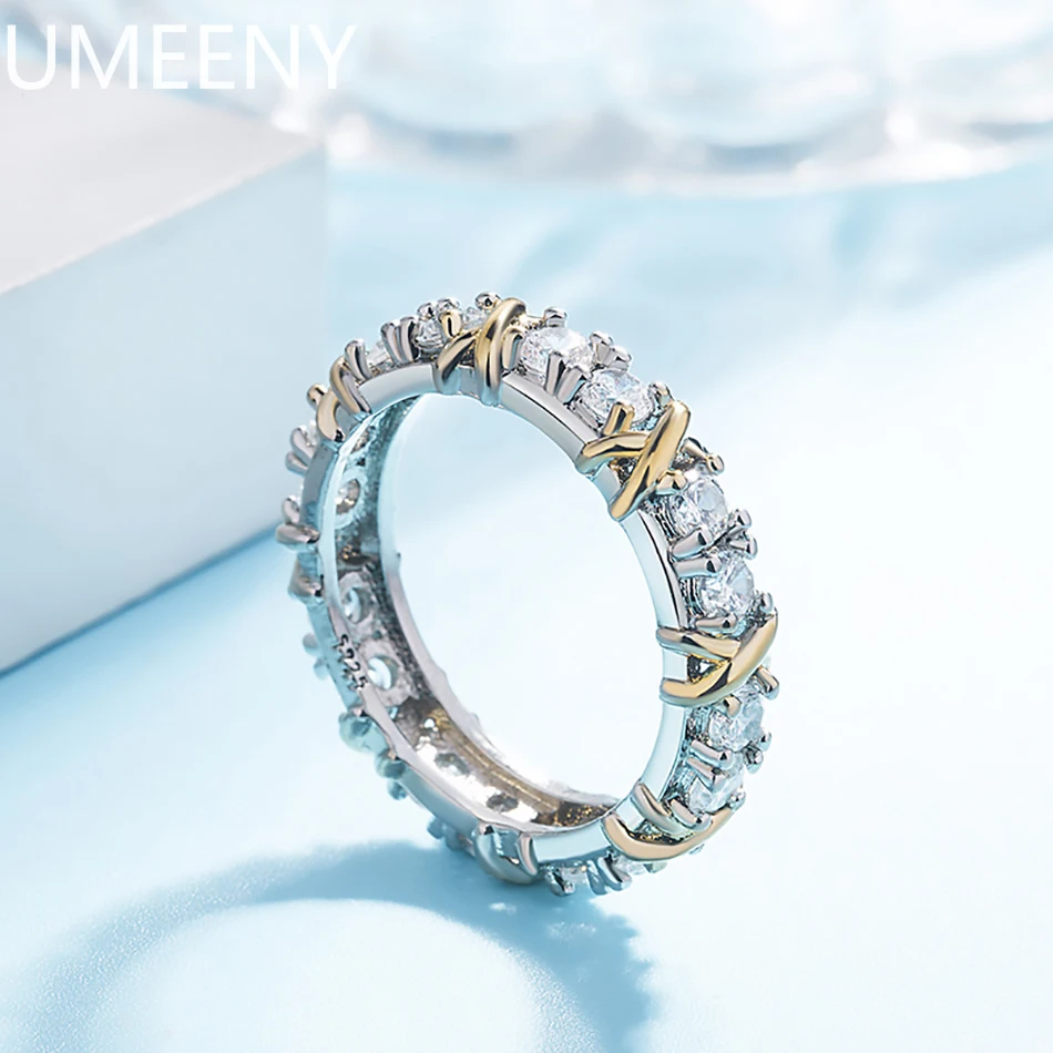Luxury 925 Sterling Silver Ring Interlaced With Aaa Zircon Crystal Ring For A Woman'S Engagement Jewelry Gift
Luxury 925 Sterling Silver Ring Interlaced With Aaa Zircon Crystal Ring For A Woman'S Engagement Jewelry Gift