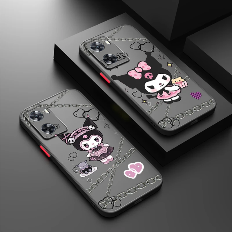 Sanrio Cartoon Fashion Luxury Frosted Translucent For OPPO X5 X3 A54S A5 A94 A16 A53S A57 A74 A72 A96 A98 A78 5G Cover
Sanrio Cartoon Fashion Luxury Frosted Translucent For OPPO X5 X3 A54S A5 A94 A16 A53S A57 A74 A72 A96 A98 A78 5G Cover