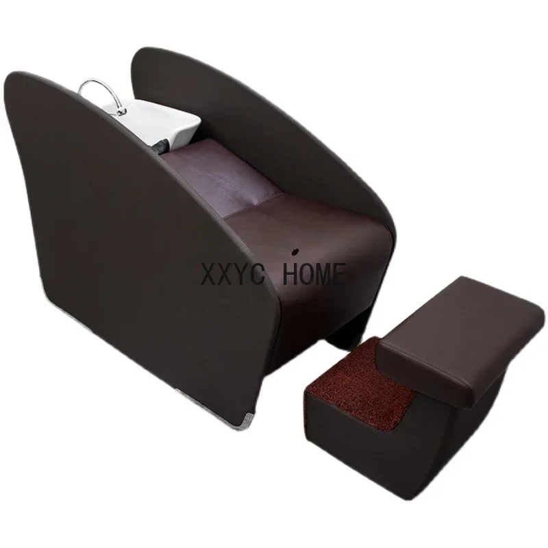 Hair Half Lying Shampoo Chair Hair Dedicated Flushing Bed Massage Couch Hair Ceramic Basin
Hair Half Lying Shampoo Chair Hair Dedicated Flushing Bed Massage Couch Hair Ceramic Basin