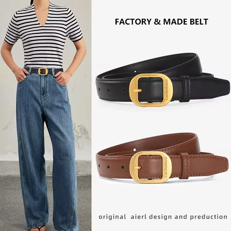 Belt Women's Retro Versatile Trendy Belt Summer New Instagram Style Small Crowd Waist Closing Jeans Belt Women
Belt Women's Retro Versatile Trendy Belt Summer New Instagram Style Small Crowd Waist Closing Jeans Belt Women
