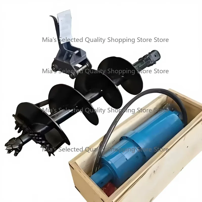 High Power Ground Auger Motor Construction 1-45 Ton Attachments Auger Drill
High Power Ground Auger Motor Construction 1-45 Ton Attachments Auger Drill