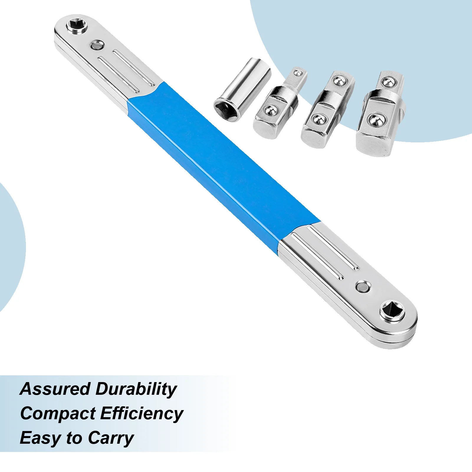 Offset Extension Wrench Industrial Socket Spanner Tool Multifunctional Tight Offset Extension Wrench For HVAC Installation Farm
Offset Extension Wrench Industrial Socket Spanner Tool Multifunctional Tight Offset Extension Wrench For HVAC Installation Farm