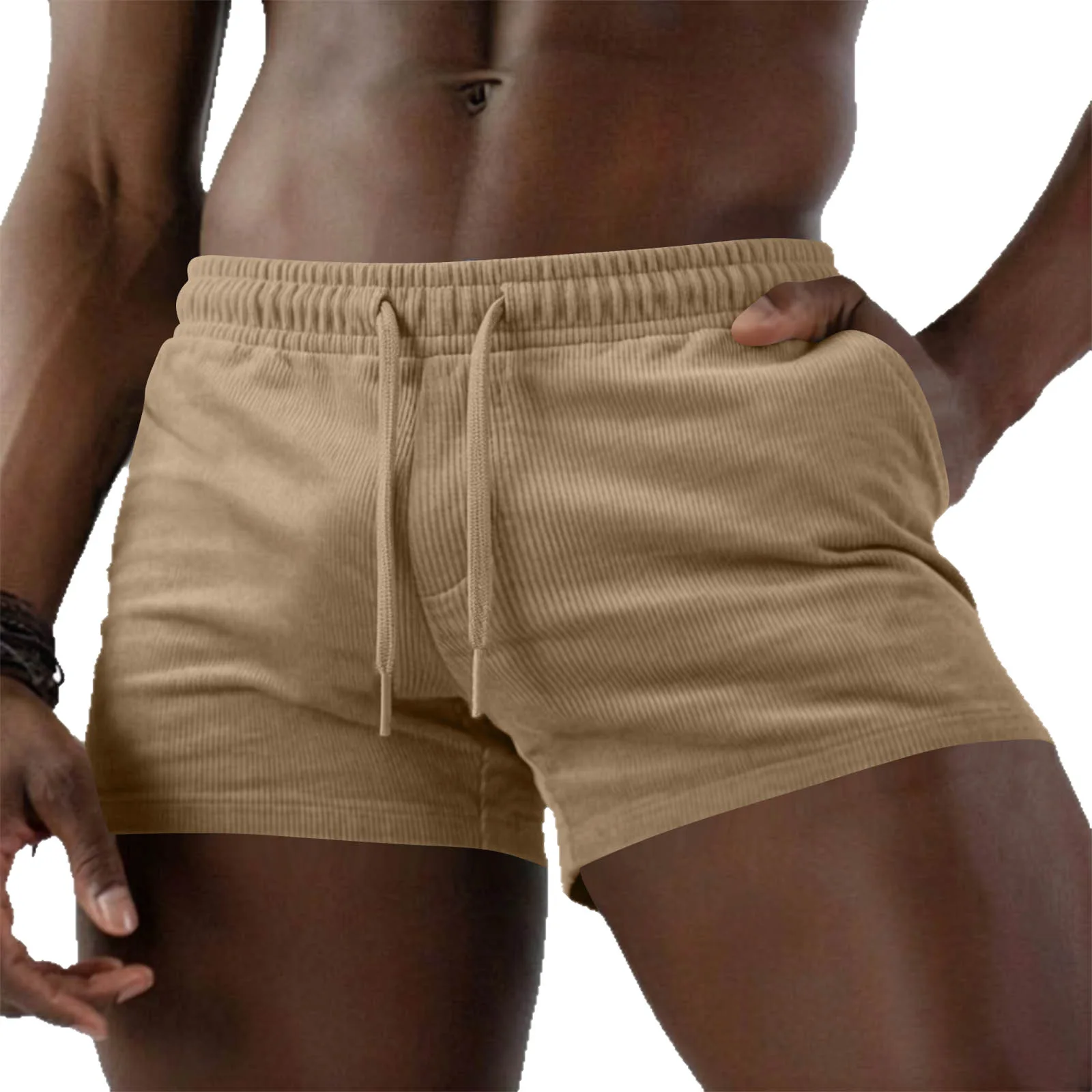 Summer New Men's Corduroy Shorts With Elastic Drawstring Fitness Sport Casual Shorts
Summer New Men's Corduroy Shorts With Elastic Drawstring Fitness Sport Casual Shorts