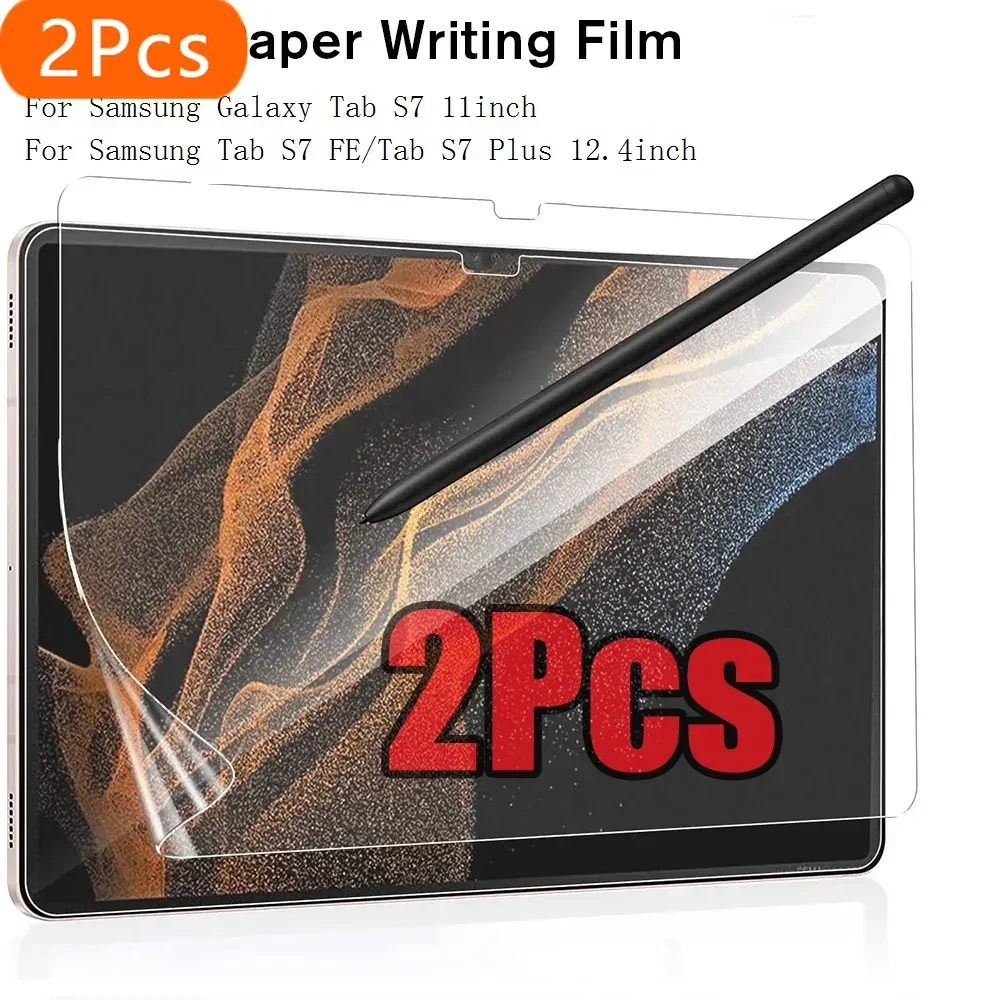 2Pcs Paper Feel Screen Protector Tablet Accessories Film for Samsung Galaxy Tab S8 Ultra Plus S6 Lite S7 Fe A7 Lite A8 S9 A9
2Pcs Paper Feel Screen Protector Tablet Accessories Film for Samsung Galaxy Tab S8 Ultra Plus S6 Lite S7 Fe A7 Lite A8 S9 A9