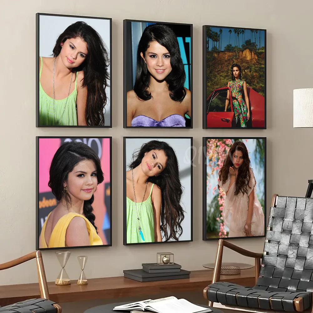 Popular Pop Poster Paper Print Home Living Room Bedroom Entrance Bar Singer-Selena Gomez Restaurant Cafe Art Painting Decoration
Popular Pop Poster Paper Print Home Living Room Bedroom Entrance Bar Singer-Selena Gomez Restaurant Cafe Art Painting Decoration