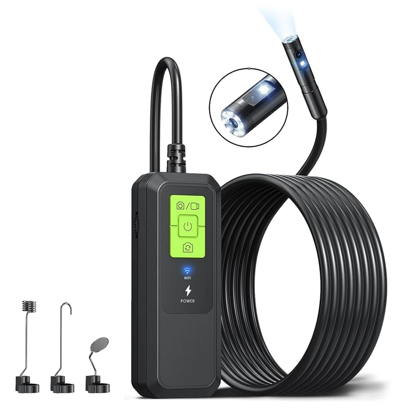 Industrial Data Loggers, Endoscope Camera With Light, Wifi Inspection Camera 1280P HD Borescope
Industrial Data Loggers, Endoscope Camera With Light, Wifi Inspection Camera 1280P HD Borescope