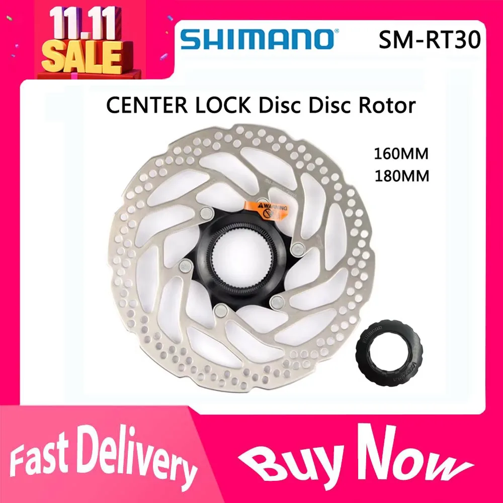 Shimano Deore DISC BRAKE ROTOR SM RT30 Center lock Disc Brake Rotor Mountain Bike Bicycle Disc M6000 Brake Disc 160MM 180MM
Shimano Deore DISC BRAKE ROTOR SM RT30 Center lock Disc Brake Rotor Mountain Bike Bicycle Disc M6000 Brake Disc 160MM 180MM