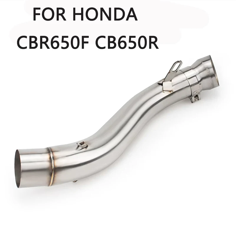slip-on Tube Motorcycle Exhaust 60mm Interface Racing Stainless Middle Link Pipe for HONDA CBR650R CBR650F CB650F CB650R
slip-on Tube Motorcycle Exhaust 60mm Interface Racing Stainless Middle Link Pipe for HONDA CBR650R CBR650F CB650F CB650R