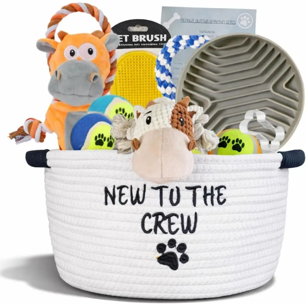 Luxury Puppy Starter Kit - Complete with Dog Toys for the Perfect Birthday or Puppy Party Gift
Luxury Puppy Starter Kit - Complete with Dog Toys for the Perfect Birthday or Puppy Party Gift