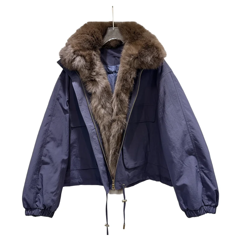Модная зимняя теплая парка с большим меховым воротником 2025 года, хлопковая женская куртка свободного покроя, длинное пальто све
Модная зимняя теплая парка с большим меховым воротником 2025 года, хлопковая женская куртка свободного покроя, длинное пальто све