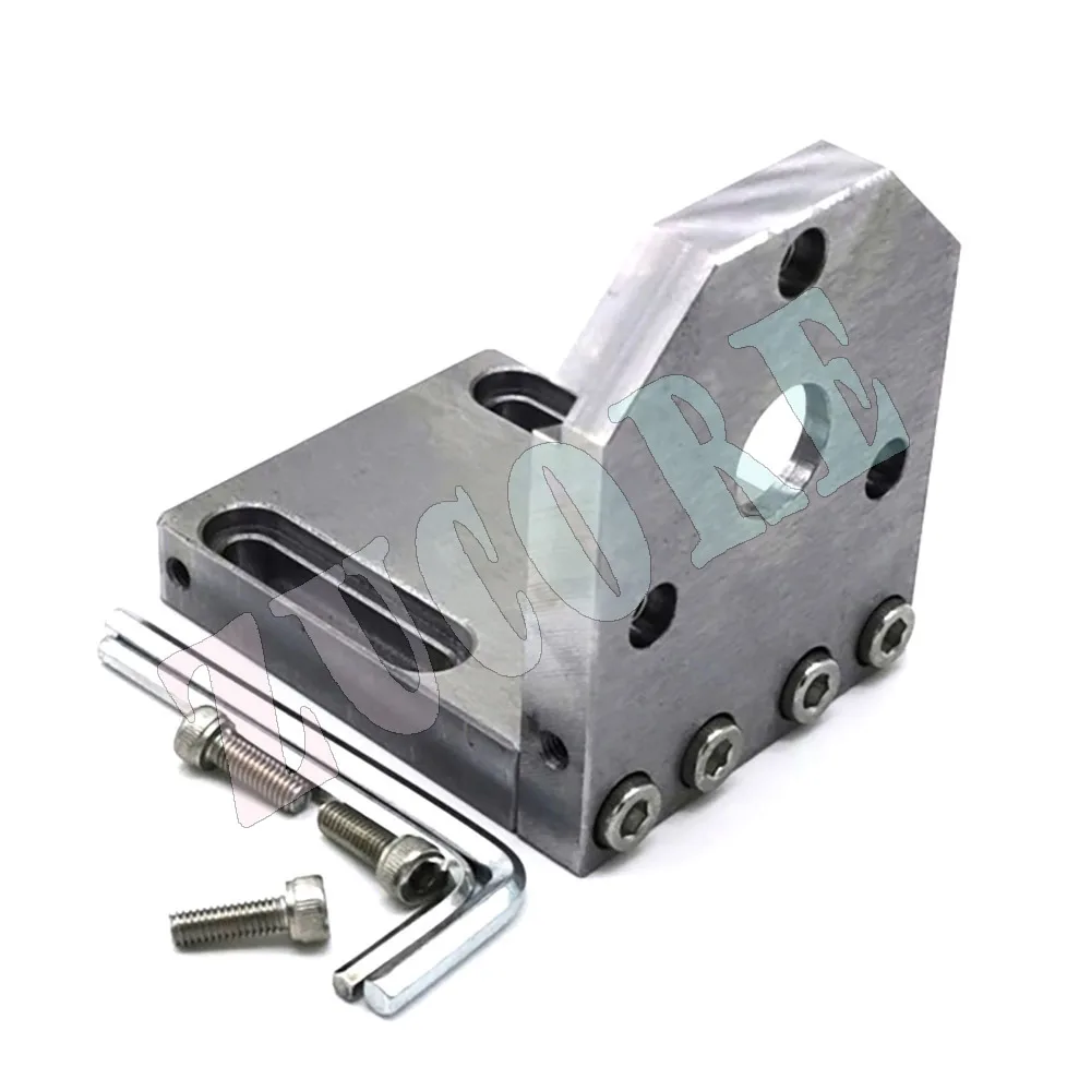 L-shaped right-angle bracket 20 #steel thickened CNC machining, good strength, brushless motor holder
L-shaped right-angle bracket 20 #steel thickened CNC machining, good strength, brushless motor holder