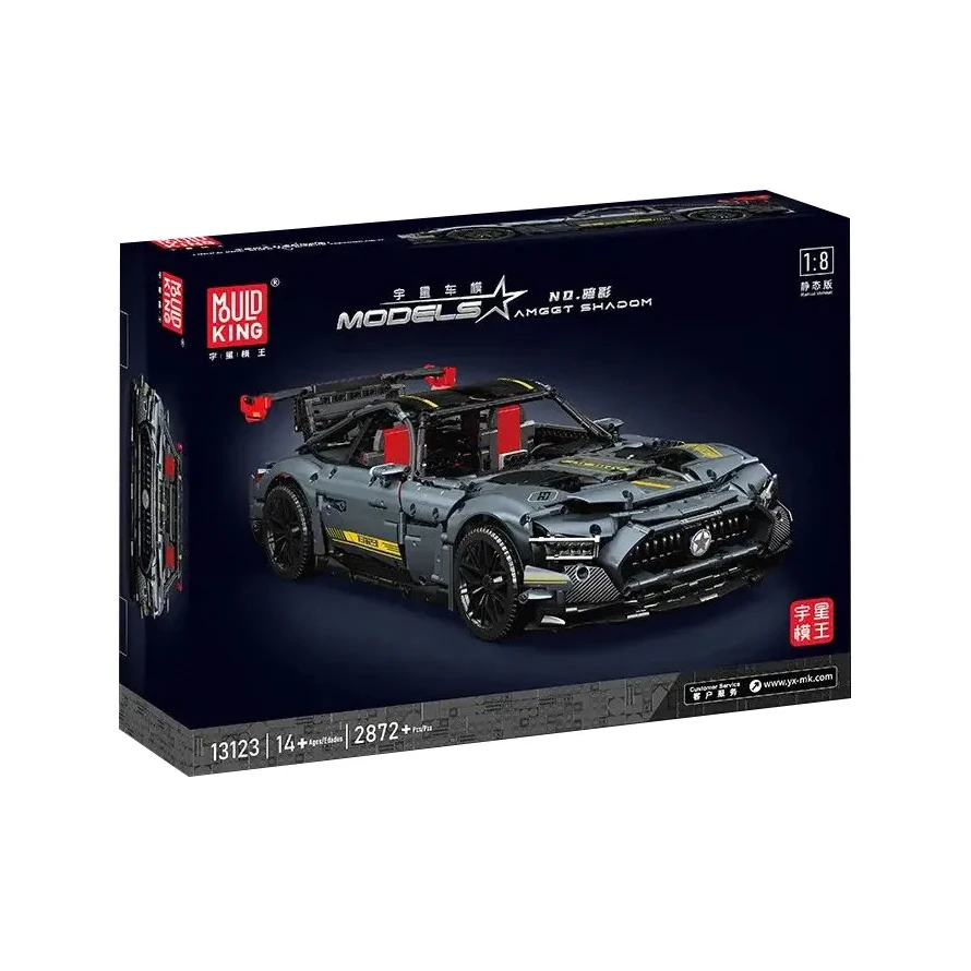Mould King 13123 RC A-M-G GT 1:8 Super Sport Car C-63 Technology Accessories 42115 MOC 73939 Remote Control Car
Mould King 13123 RC A-M-G GT 1:8 Super Sport Car C-63 Technology Accessories 42115 MOC 73939 Remote Control Car