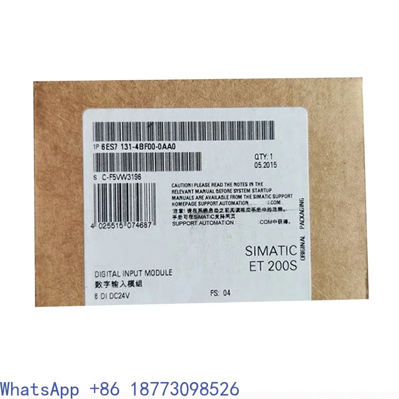 New Original Fast Delivery 6ES7131-4BF00-0AA0
New Original Fast Delivery 6ES7131-4BF00-0AA0