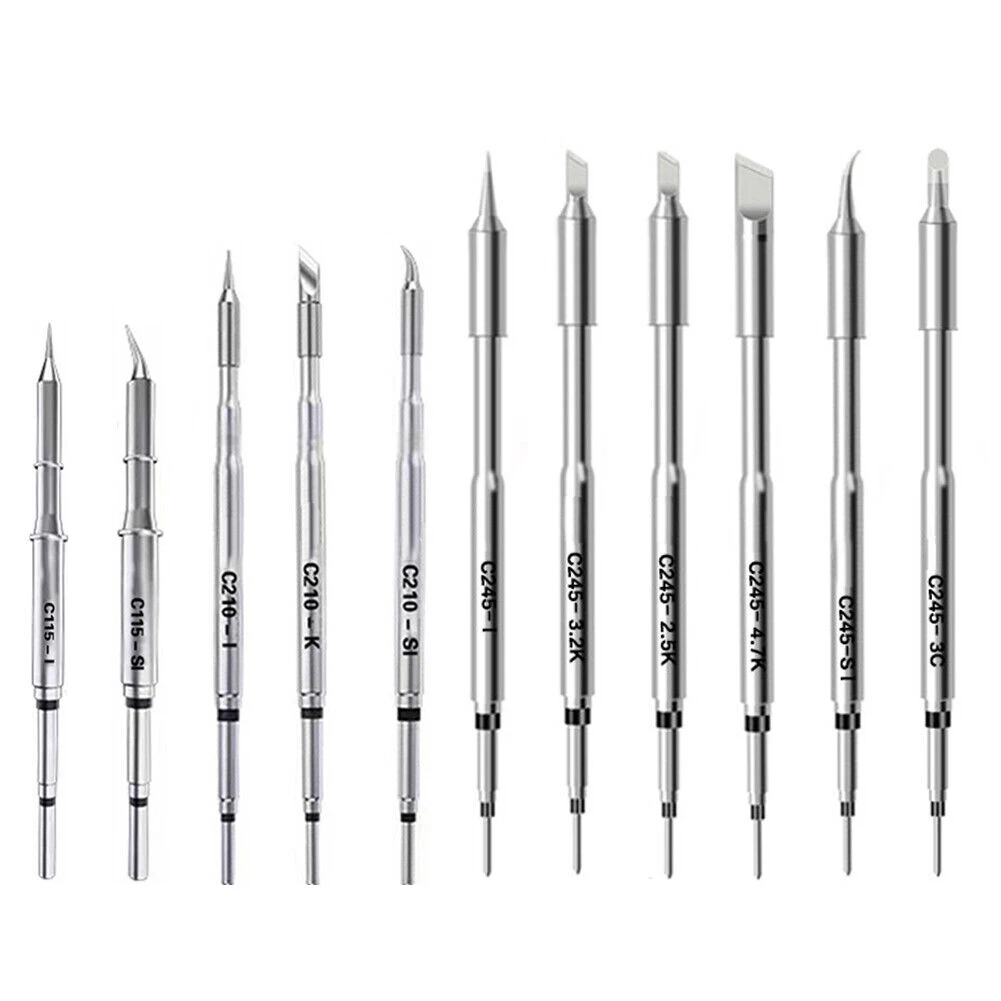 1Pc C210/C245/C115 Series Soldering Iron Tips Heating Core Replacement Tips For Soldering Station Accessories
1Pc C210/C245/C115 Series Soldering Iron Tips Heating Core Replacement Tips For Soldering Station Accessories