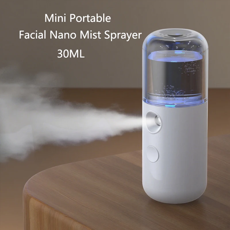 Мини-распылитель Nano Mist для лица, удобный нано-холодный спрей, отпариватель для лица Mister, увлажняющий и увлажняющий для ухода за кожей, макияжа
Мини-распылитель Nano Mist для лица, удобный нано-холодный спрей, отпариватель для лица Mister, увлажняющий и увлажняющий для ухода за кожей, макияжа