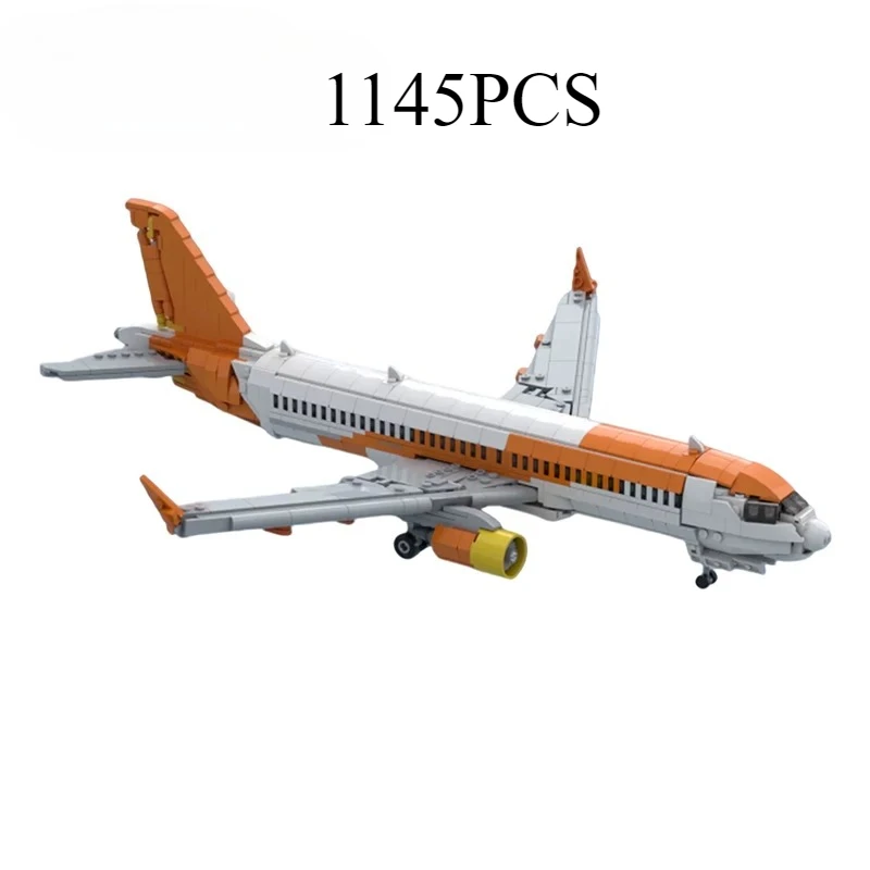 Aircraft DIY Assembly Brick Aviation Series EasyJet Airbus A320 Airplane Model Building Block Modular Technology Toy Kids Friend
Aircraft DIY Assembly Brick Aviation Series EasyJet Airbus A320 Airplane Model Building Block Modular Technology Toy Kids Friend