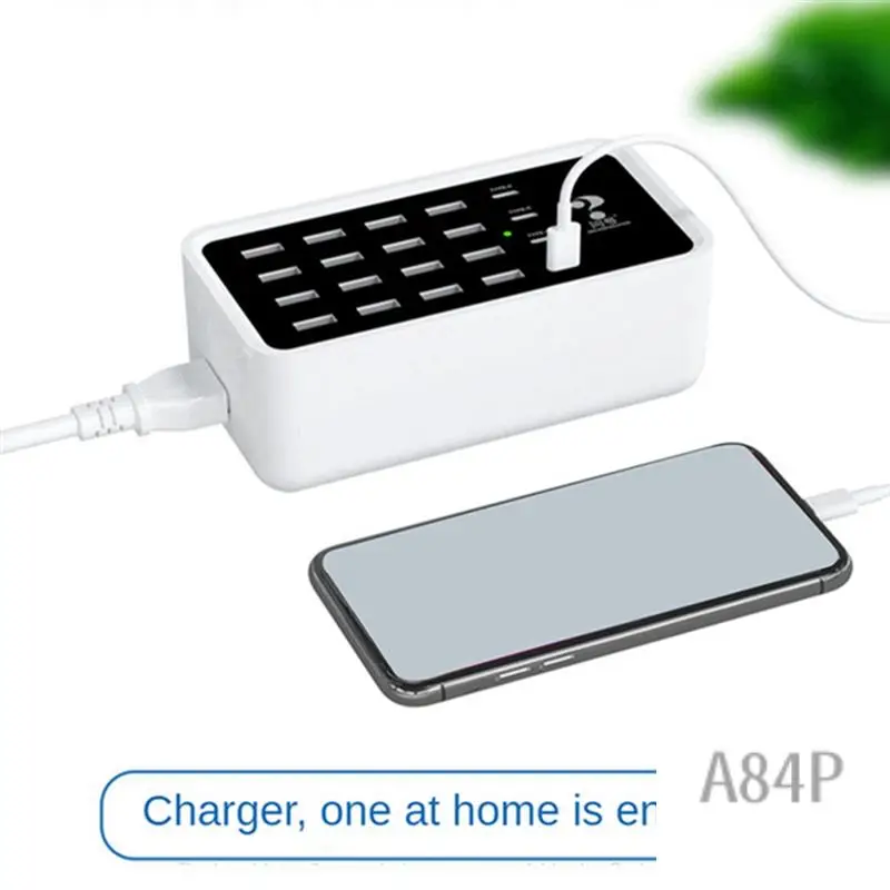 WIN HOW SOLUTION 120 Вт TYPE-C USB-зарядная станция 20-портовая универсальная модель настольное USB-зарядное устройство для смартфона
WIN HOW SOLUTION 120 Вт TYPE-C USB-зарядная станция 20-портовая универсальная модель настольное USB-зарядное устройство для смартфона