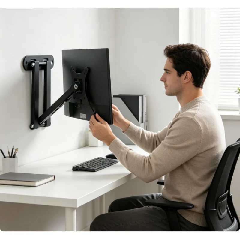Home Universal Adjustable TV Wall Bracket 10-27 Inch Rotatable Heavy Duty LCD LED Flat Screen Household Mount Holder
Home Universal Adjustable TV Wall Bracket 10-27 Inch Rotatable Heavy Duty LCD LED Flat Screen Household Mount Holder
