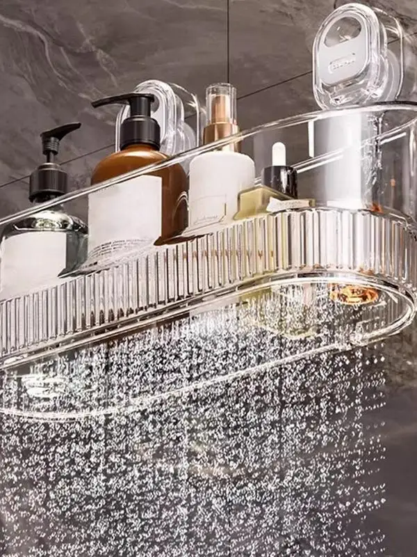 Всасывающие полки для душа Мощный всасывающий ящик для хранения без сверла Нижний слив без дрели Угловая настенная полка для кухни Ванная комната внутри
Всасывающие полки для душа Мощный всасывающий ящик для хранения без сверла Нижний слив без дрели Угловая настенная полка для кухни Ванная комната внутри