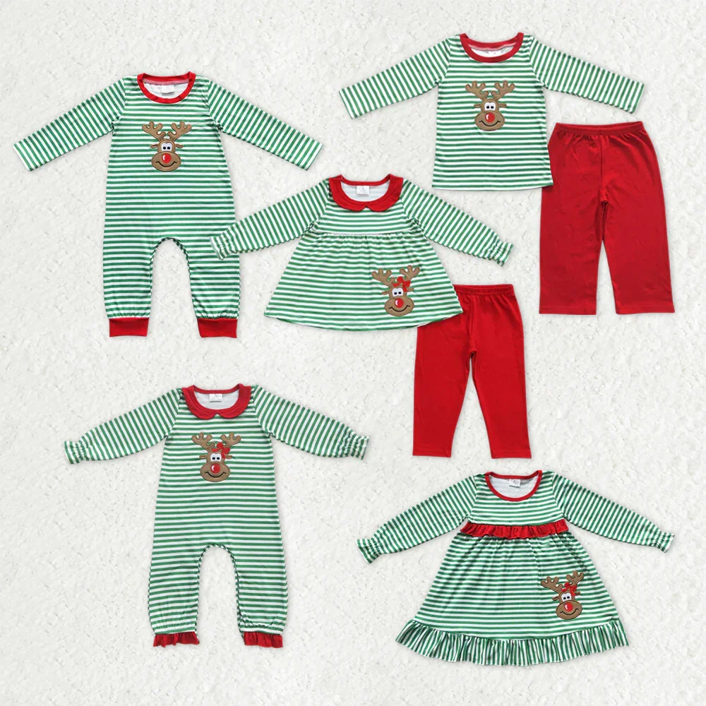 z1121-06 GLD0207 Wholesale Boutique clothes boy Matching embroidery Christmas long sleeve pants Set Winter Children clothing
z1121-06 GLD0207 Wholesale Boutique clothes boy Matching embroidery Christmas long sleeve pants Set Winter Children clothing